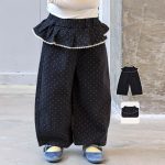【80-140】トップスorパンツ 女の子 レース ニット おしゃれ - 画像 (9)