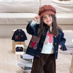 【80-140】トップスorパンツ 女の子 デニム ゆったり 韓国風 - 画像 (7)