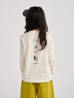 【100-170】長袖Tシャツ 女の子 ストレッチで快適 スポーツ - 画像 (5)