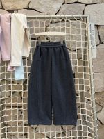 【100-170】パンツ 女の子 切り替え 無地 韓国風 - 画像 (13)