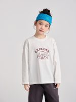 【100-170】長袖Tシャツ 女の子 プリント 合わせやすい - 画像 (6)