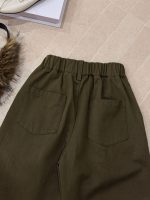 【100-170】パンツ 女の子 無地 ワイドパンツ トレンド - 画像 (10)
