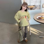 【100-170】長袖Tシャツ 女の子 カートゥーン プリント - 画像 (12)
