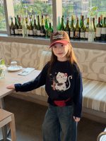 【100-170】長袖Tシャツ 女の子 カートゥーン プリント - 画像 (6)