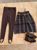 【100-170】スカートorレギンス 女の子 透かし 配色 フリル - 画像 (9)