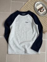 【100-170】長袖Ｔシャツ 女の子 ラグラン ストレッチ シンプル - 画像 (8)