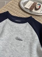 【100-170】長袖Ｔシャツ 女の子 ラグラン ストレッチ シンプル - 画像 (9)