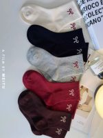 【GOODS】5足セット ソックス 無地 リボン スポーツ - 画像 (3)