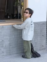 【100-170】長袖Tシャツ 男の子 コットン 英字プリント ゆったり - 画像 (7)