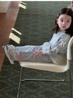 【80-130】トレーナーorパンツ 女の子 リボン ガーリー - 画像 (5)