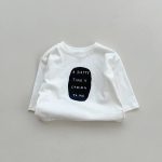 【90-140】長袖Tシャツ 男の子 英字 シンプル ルーズ - 画像 (8)