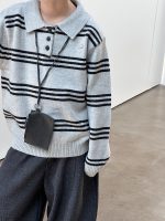 【90-160】ポロニット 男の子 ボーダー柄 韓国風 プレッピー - 画像 (21)