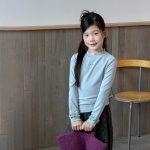 【100-170】トップス 女の子 無地 フリル 6色選べる - 画像 (9)
