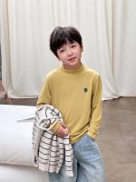 【90-170】長袖トップス 男の子 英字プリント やわらか シンプル - 画像 (20)