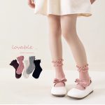 【GOODS】5足セット ソックス 無地 フリル スウィート - 画像 (4)