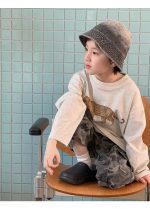 【100-160】長袖Tシャツ 男の子 ヒョウプリント ベーシック - 画像 (11)