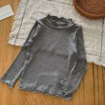 【73-120】長袖Tシャツ 女の子 無地 シンプル 着せやすい - 画像 (7)