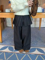 【90-150】ニットトップスorスカート風パンツ 女の子 韓国風 トレンド感 - 画像 (13)