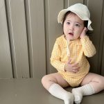 【66-90】折り襟 花柄 長袖  女の子 - 画像 (3)