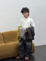 【90-160】長袖インナー 男の子 韓国風 あったか 着回しやすい - 画像 (4)