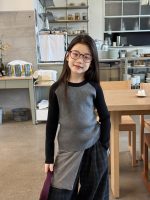【100-170】長袖Tシャツ 女の子 ラグラン ストレッチで快適 - 画像 (4)