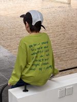 【100-170】長袖Tシャツ 男の子 英字プリント ゆったり 着回しやすい - 画像 (18)