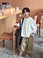 【90-170】パンツ キッズ 男女兼用 コットン ゆったりシルエット - 画像 (13)