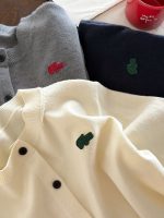 【100-170】カーディガン 男の子 刺繍 プレッピー風 韓国風 カジュアル - 画像 (15)