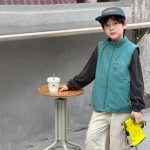 【100-170】ベスト 男の子 アウトドア カジュアル レイヤード - 画像 (3)