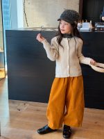 【100-170】カーディガン 女の子 ニット 無地 合わせやすい - 画像 (4)