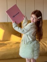 【90-150】カーディガン 女の子 モヘアニット やわらか 合わせやすい - 画像 (16)