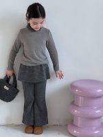 【100-150】トップスorパンツ 女の子 フリル シンプル - 画像 (8)