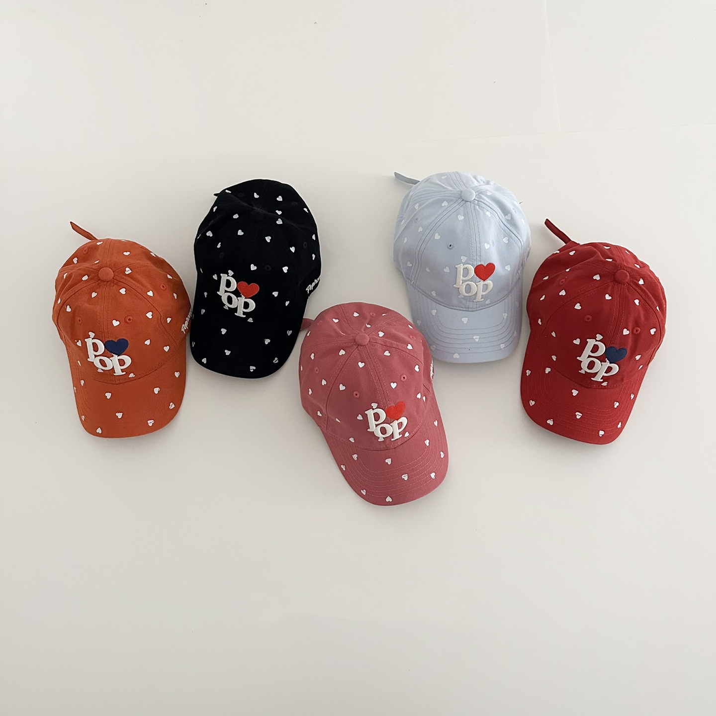 O1CN0158HdR11ooAofnTBfa_!!2219572115271-0-cib 【GOODS】帽子 キャップ ハート柄 刺繍 カワイイ - 画像 (1)