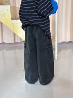 【90-170】デニムパンツ 男の子 ウォッシュ加工 韓国風 カジュアル ストリート - 画像 (9)