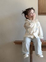 【73-100】トップスorパンツ女の子 フリル シンプル - 画像 (6)