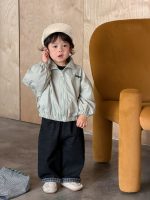 【73-110】アウター 韓国風 カジュアル ファスナー 合わせやすい 男の子 - 画像 (2)