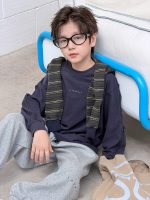 【100-170】長袖Tシャツ 男の子 コットン ストリート カジュアル - 画像 (17)