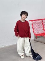 【90-160】ニットカーディガン 男女兼用 着回しやすい カジュアル - 画像 (29)