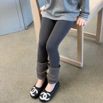 【100-170】レギンス 女の子 切り替え ストレッチで快適 履きやすい - 画像 (11)
