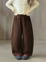 【100-170】パンツ 女の子 コーデュロイ ゆったり 合わせやすい - 画像 (7)