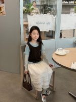 【100-170】長袖Tシャツ 女の子 レイヤード ストレッチで快適 - 画像 (5)