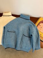 【90-150】セーター 女の子 ハイネック あったか 着回しやすい - 画像 (12)
