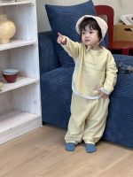 【73-110】二点セット パーカー+ズボン プリント 韓国風 女の子 - 画像 (8)