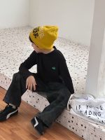 【90-170】長袖トップス 男の子 英字プリント やわらか シンプル - 画像 (10)