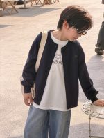 【100-170】カーディガン 男の子 刺繍 プレッピー風 韓国風 カジュアル - 画像 (36)