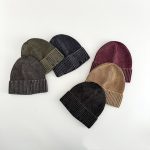 【GOODS】帽子 ニット 韓国風 ダメージ シンプル 無地 - 画像 (3)