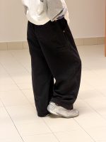 【100-170】ストレートパンツ 韓国風 カジュアル コットン - 画像 (8)