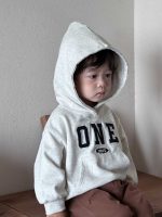 【73-110】パーカー フード付き 英字 プリント 長袖 カジュアル 男の子 - 画像 (7)
