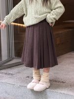 【100-170】スカート 女の子 フリル 無地 合わせやすい - 画像 (4)