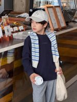 【100-170】長袖Tシャツ 男の子 コットン ストリート カジュアル - 画像 (21)